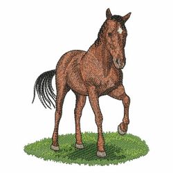 Realistic Horses 07(Lg) machine embroidery designs