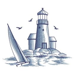 Toile Lighthouse Scene 04(Md)