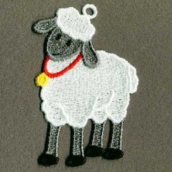 FSL Folk Sheep 02 machine embroidery designs