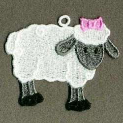 FSL Folk Sheep 04 machine embroidery designs