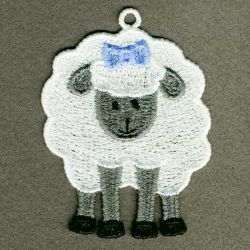 FSL Folk Sheep 09 machine embroidery designs