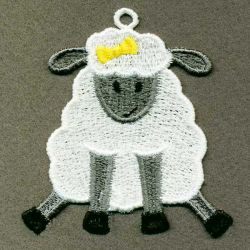 FSL Folk Sheep 10 machine embroidery designs