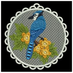 FSL Blue Jay Ornaments 10 machine embroidery designs