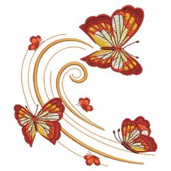 Fluttering Fancy 04(Lg) machine embroidery designs