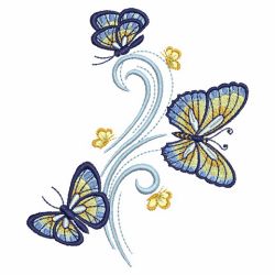 Fluttering Fancy 05(Md) machine embroidery designs