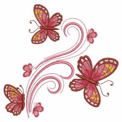 Fluttering Fancy 08(Sm) machine embroidery designs