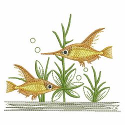 Vintage Tropical Fish 08(Lg) machine embroidery designs