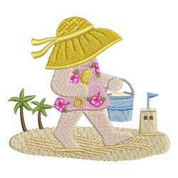 Sunbonnet At The Beach 05