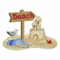 Sunbonnet At The Beach 13 machine embroidery designs