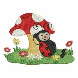 Lively Ladybugs 11 machine embroidery designs