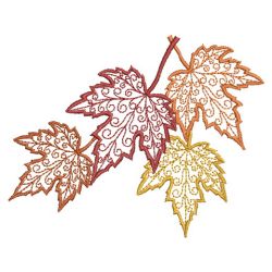 Vintage Leaves 02(Md) machine embroidery designs