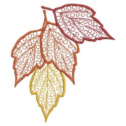 Vintage Leaves 10(Md) machine embroidery designs