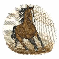 Realistic Horses 2 02(Sm) machine embroidery designs