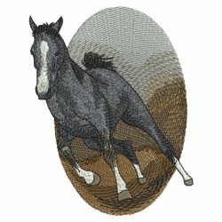 Realistic Horses 2 04(Sm) machine embroidery designs