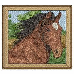 Realistic Horses 2 05(Lg) machine embroidery designs