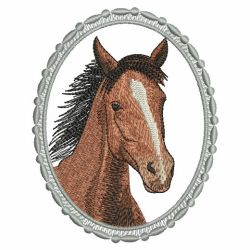 Realistic Horses 2 06(Lg) machine embroidery designs