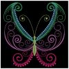 Neon Butterflies 10(Sm)