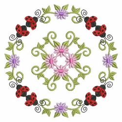 Heirloom Ladybug Quilt 01(Lg) machine embroidery designs