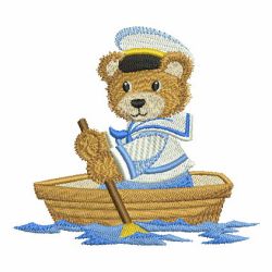 Sailor Teddy Bear 08 machine embroidery designs