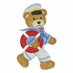 Sailor Teddy Bear 09 machine embroidery designs