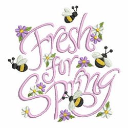 Happy Spring 04 machine embroidery designs