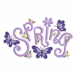 Happy Spring 09 machine embroidery designs