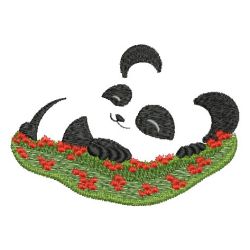 Panda Bears Blank 03 machine embroidery designs