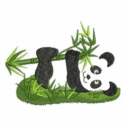 Panda Bears Blank 04 machine embroidery designs