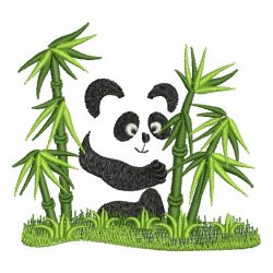 Panda Bears Blank 05 machine embroidery designs