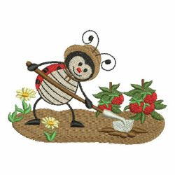 Lively Ladybugs 2 03 machine embroidery designs