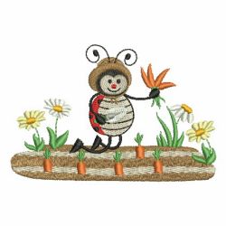Lively Ladybugs 2 04 machine embroidery designs