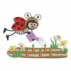 Lively Ladybugs 2 10 machine embroidery designs