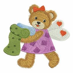 Sewing Angel Bear 02 machine embroidery designs