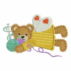 Sewing Angel Bear 03 machine embroidery designs