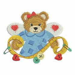 Sewing Angel Bear 08 machine embroidery designs