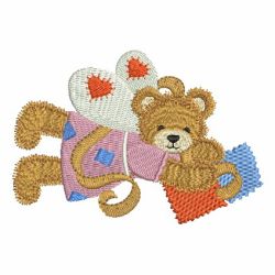 Sewing Angel Bear 10 machine embroidery designs
