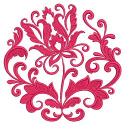 Jacobean Damask 06(Lg) machine embroidery designs