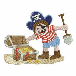 Pirate Boys 09 machine embroidery designs