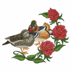 Chinese Mandarin Ducks 05(Lg) machine embroidery designs