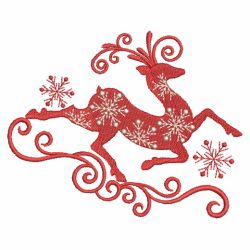 Filigree Reindeer 05(Md) machine embroidery designs