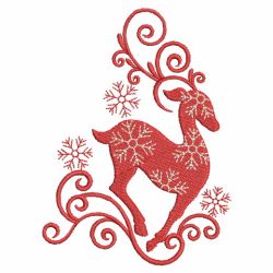 Filigree Reindeer 09(Md) machine embroidery designs