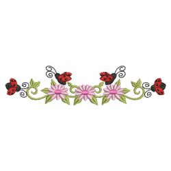 Heirloom Ladybug Borders 07(Lg) machine embroidery designs