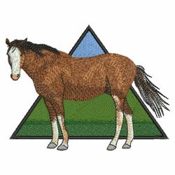 Realistic Horses 3(Md) machine embroidery designs