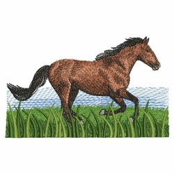 Realistic Horses 3 04(Lg) machine embroidery designs