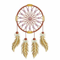 Indian Feathers 08 machine embroidery designs