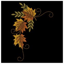 Autumn Leaves 3 04(Sm) machine embroidery designs