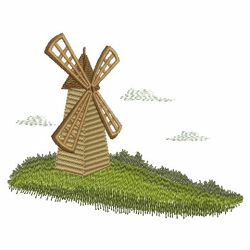 Windmill Scenes 2(Sm) machine embroidery designs