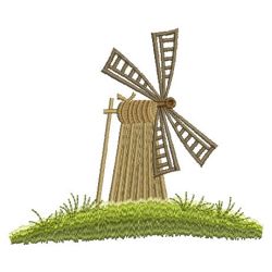 Windmill Scenes 2 10(Lg) machine embroidery designs
