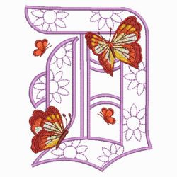 Fluttering Fancy Alphabets 04(Lg)