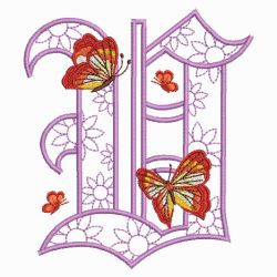 Fluttering Fancy Alphabets 22(Lg)